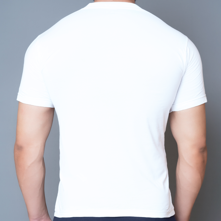 Crew Neck Undershirt White