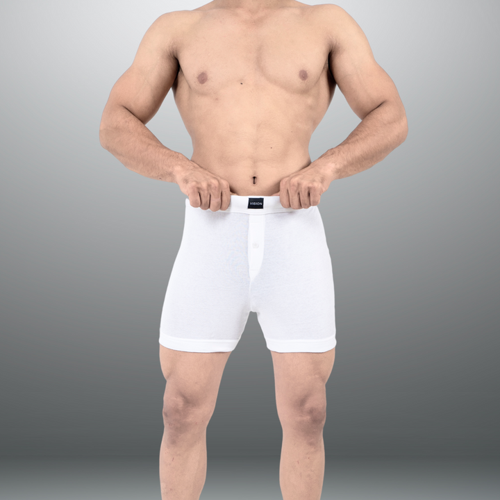 White Seamless Boxers