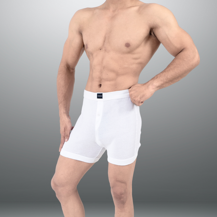 White Seamless Boxers