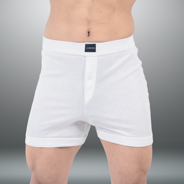 White Seamless Boxers					