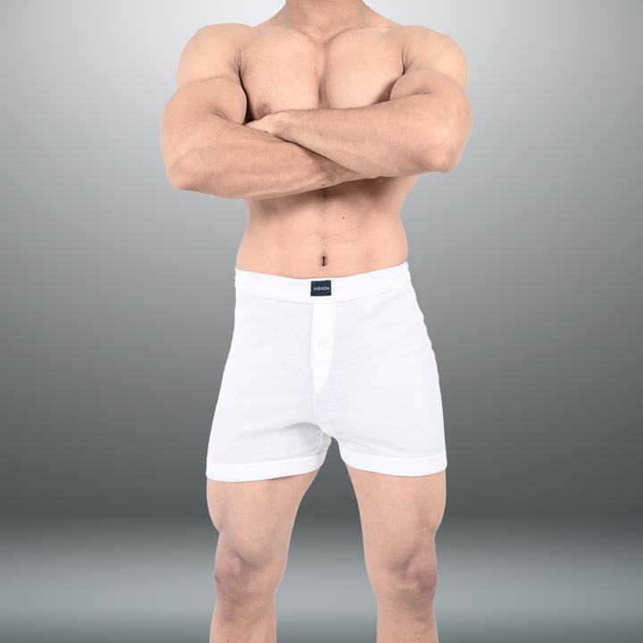 White Seamless Boxers