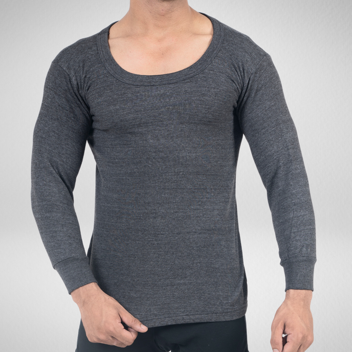 Charcoal Body Warmer Shirt