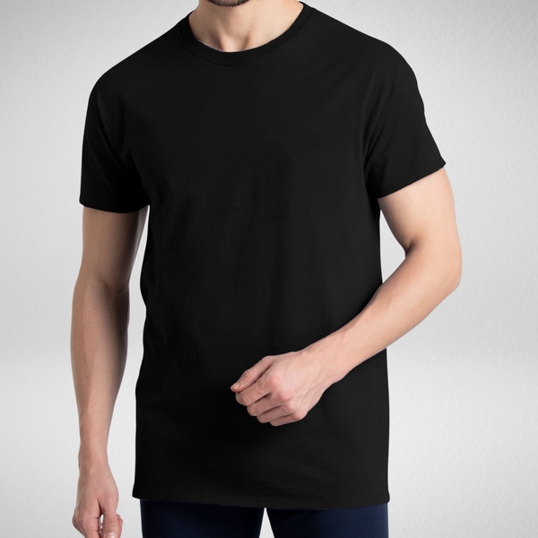 Crewneck Black Undershirt